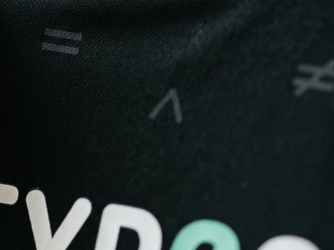 生地の校正記号の柄(拡大)