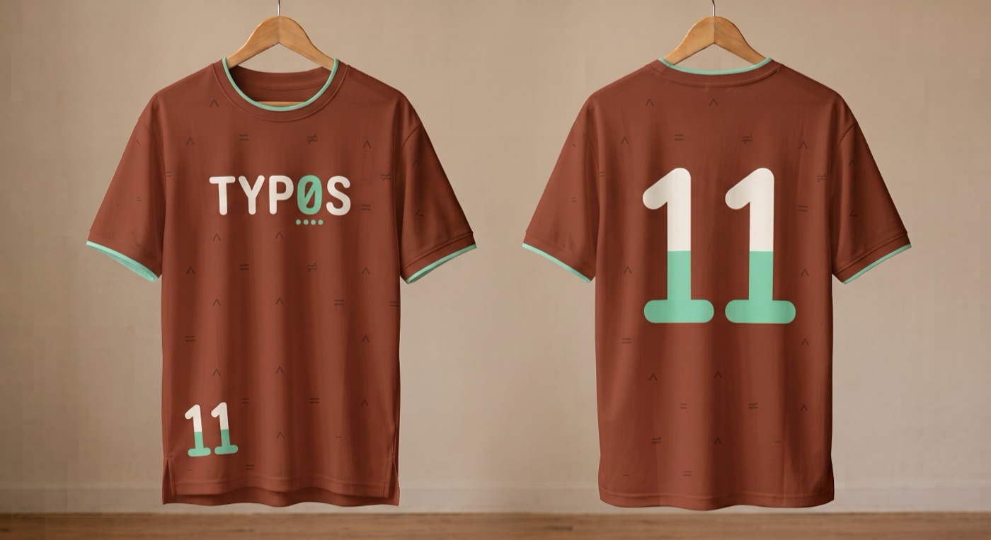 TYP0S Practice Kit — TERRACOTTA 前面と背面